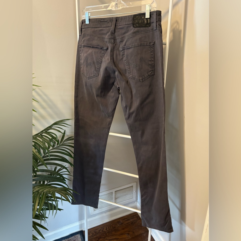 Ag Adriano Goldschmied Charcoal Slim Jeans